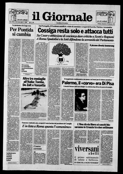 Il giornale : quotidiano del mattino